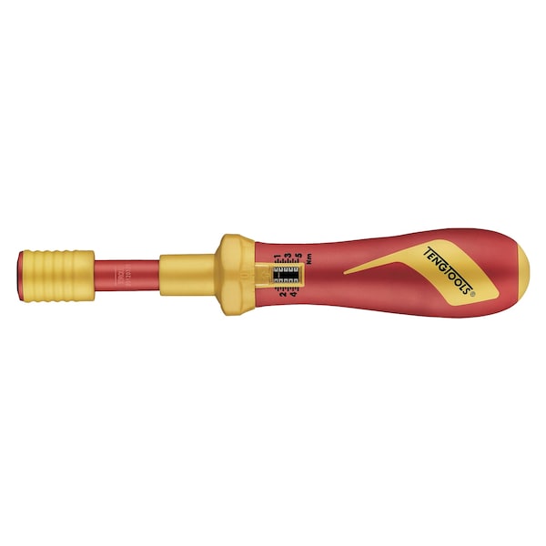 1/4 Inch Drive 1000 Volt Insulated Torque Screwdriver 1-5Nm